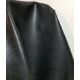 thumbnail image 1 of Black Soft Tumbled Faux {Peta- Approved Vegan} Leather by The Yard Synthetic Pleather 0.9 mm Optima 1 Yard 52 inch Wide x 36 inch Long Soft Smooth Vinyl Upholstery (Black Softy), 1 of 5