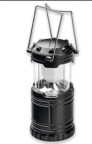 Black- Solar Camping Light Rechargeable Battery Led Light (with Recharge) Hiking Torch Light Outdoor Solar Lamp Tent Light Camping/fishing/blackout