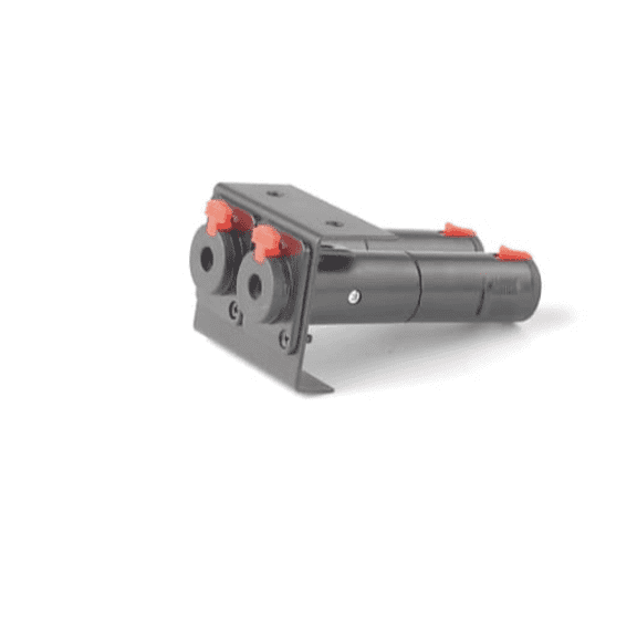 Black Solderless 1/4" Locking Jacks TS and TRS for Pedalboards - 2 Locking 1/4"