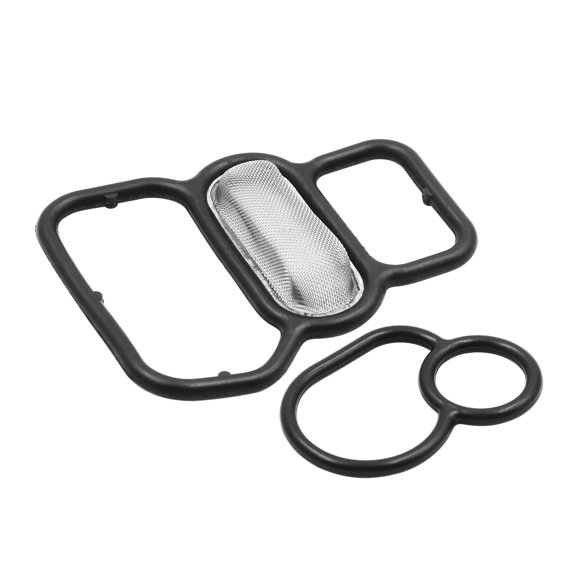 Black Solenoid Gasket Engine Spool Valve Filter for Honda 36172-P08-A01 15825-P2M-005