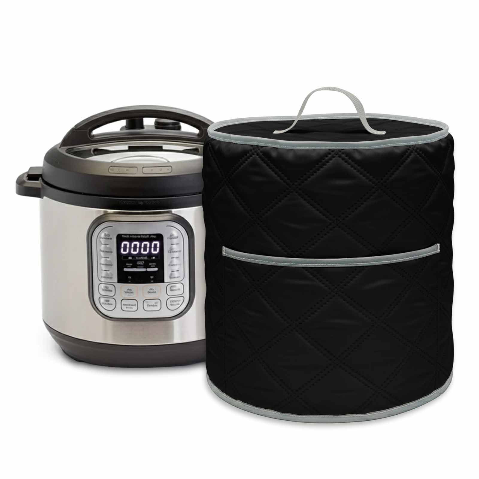 Cap For Rice Cooker Black Solid Rice Cooker Cover 8 Quart Color Pressure Cooker Cover ...