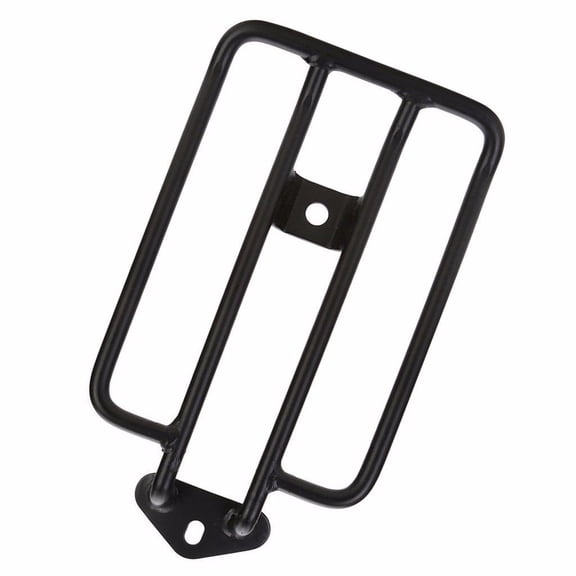 Black Solo Luggage Carrier Rear Fender Rack For 2004-Up Harley Sportster XL 1200