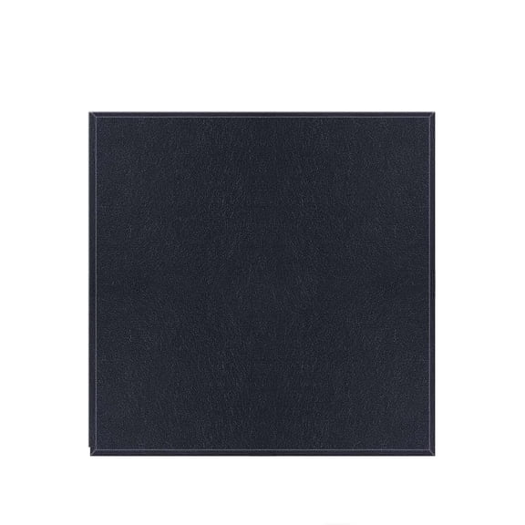 Black Sound Insulation Board, Acoustic Panel With Self-Adhesive Hook, High-Density Polyester Construction For Home Office And Recording Studio 11.8 X 11.8 X 0.4In