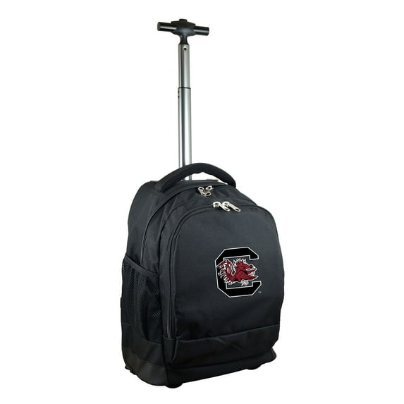 Black South Carolina Gamecocks 19'' Premium Wheeled Backpack