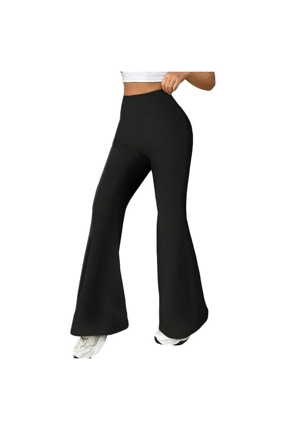 Black Spandex for Ladies Fall Summer Slim Tunic Brunch Going Out Medieval High Cut Renaissance Peasant Basic Long Leg Steampunk Pants Womens 2026 Clothing S