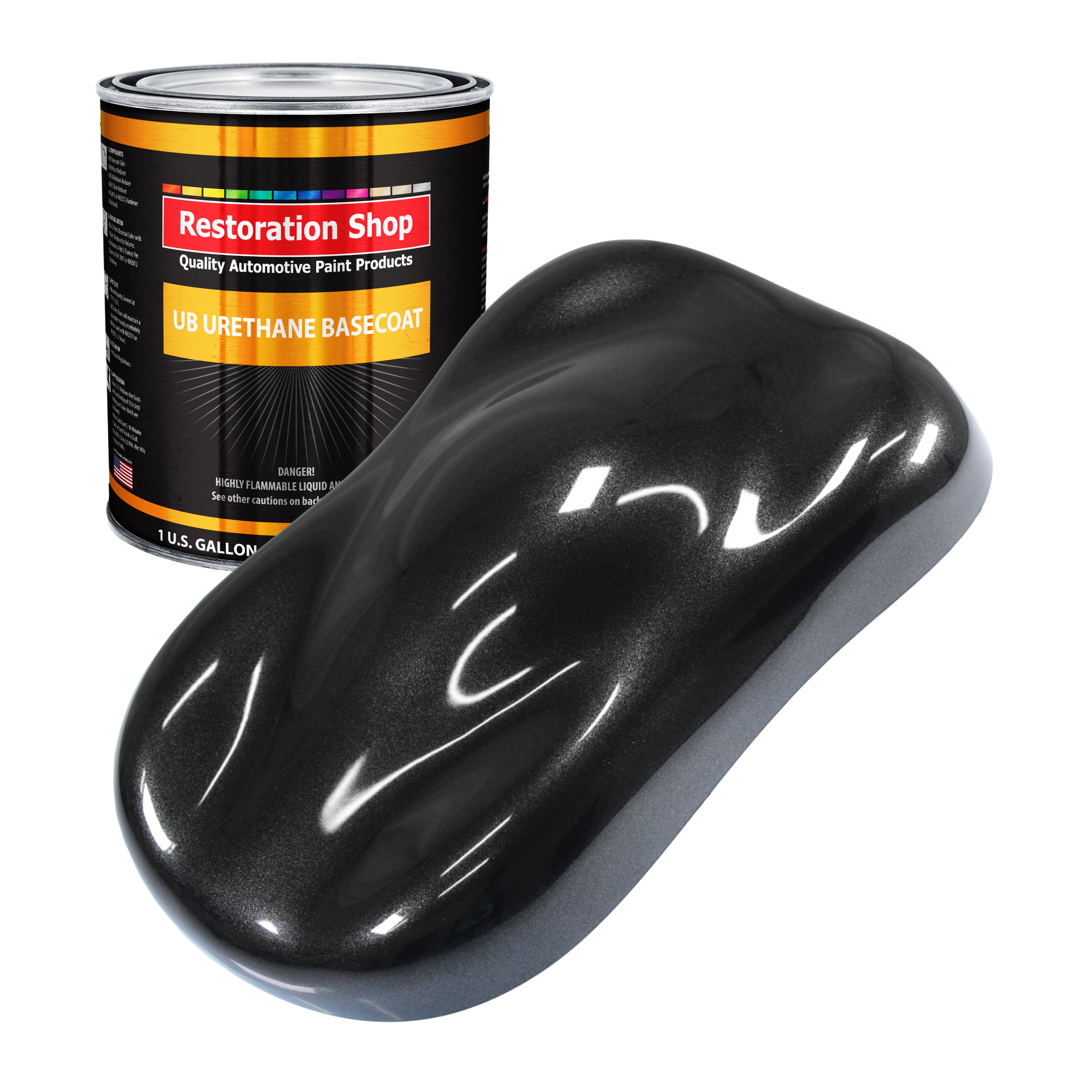 Black Sparkle Metallic 1 Gallon URETHANE BASECOAT Car Auto Body Paint