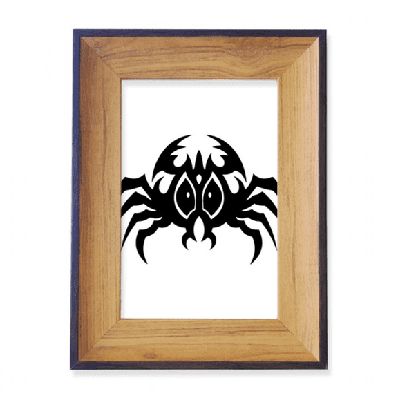 Black Spider Pattern Insect Illustration Photo Frame Exhibition Display Art Desktop Painting