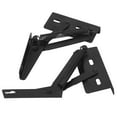 Black Split Spring Hinge Iron Triangular Hinge Hardware Supply for