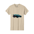 thumbnail image 1 of Black-Sports-Car Mens Graphic Tee, 100% Cotton, Casual Summer Wear BAA165, 1 of 2