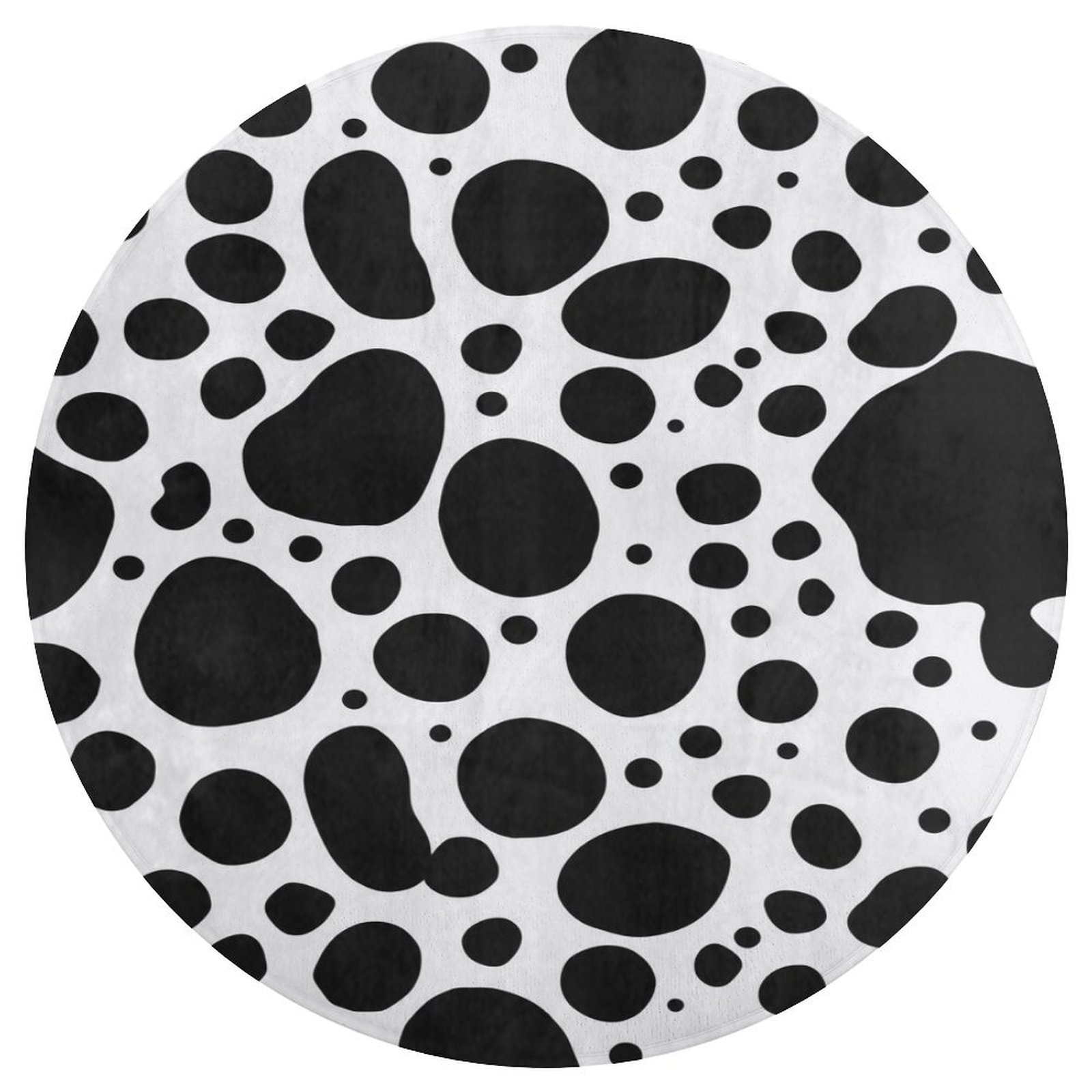 Black Spots on White. Rugs for Bedroom Large Area Living Room ...