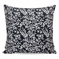 thumbnail image 1 of Black Spring Floral Pillow Covers 24x24 Inch Decorative Throw Pillow Cover, Farmhouse Flowers Elegant Pastoral Sofa Pillowcases Accent Cushion Case Home Decor Bedroom Living Room, 1 of 6