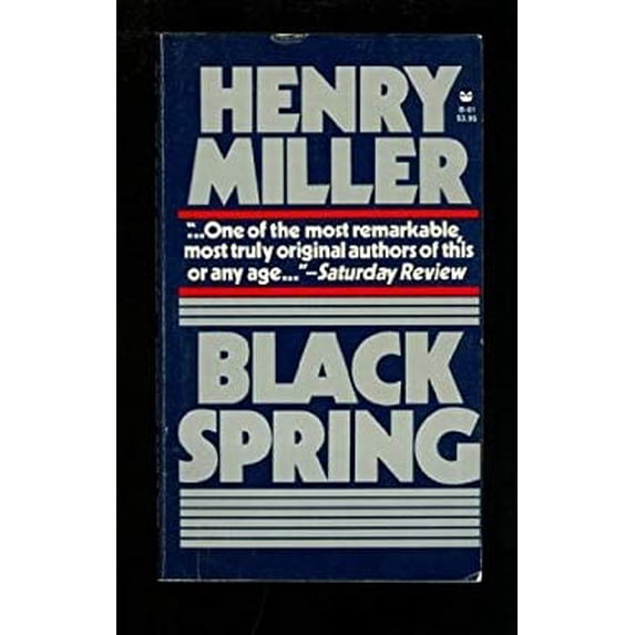 Pre-Owned Black Spring (Paperback) 0394174712 9780394174716