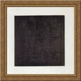 thumbnail image 1 of Black Square 20x20 Gold Ornate Wood Framed Canvas Art by Malevich, Kazimir, 1 of 2