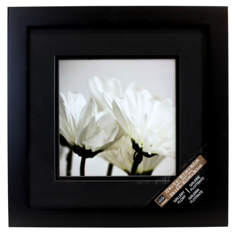 11x17 Picture Frames, 2 Pack - Black Solid Wood Poster Frames With Plexiglass