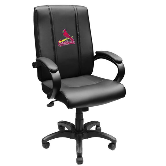 Black St. Louis Cardinals Logo Office Chair 1000