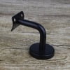 GOOHOCHY Black Stainless Steel Handrail Bracket 1 Set Heavy Duty Staircase Handrail Brackets for Stair Railing Mounting Holders