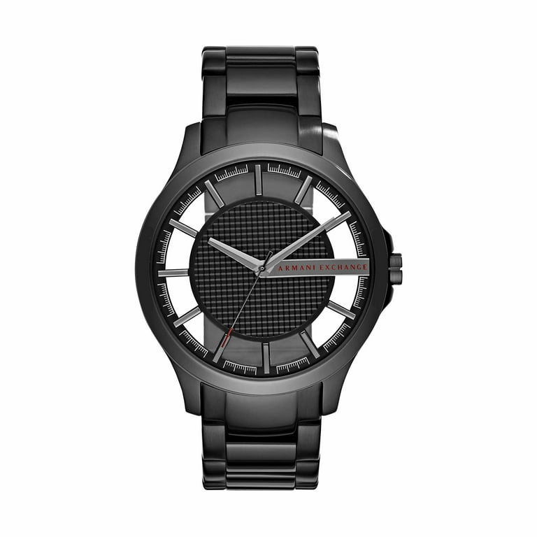 アグラオネマ　② Black Stainless Steel Mens Watch AX2189 - Walmart.com