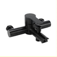 Black Stainless Steel Mixer Tap Bathtub Faucet Shower Faucet