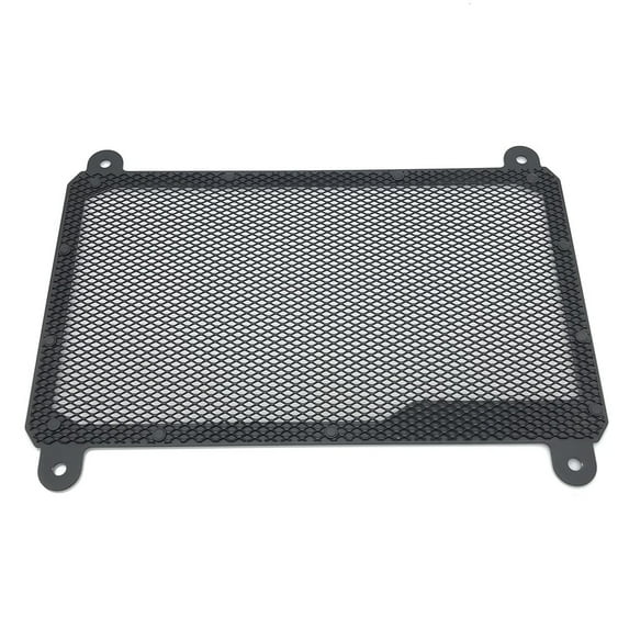 Black Stainless Steel Radiator Grille Guard Cover For Kawasaki NINJA 400 2018-21