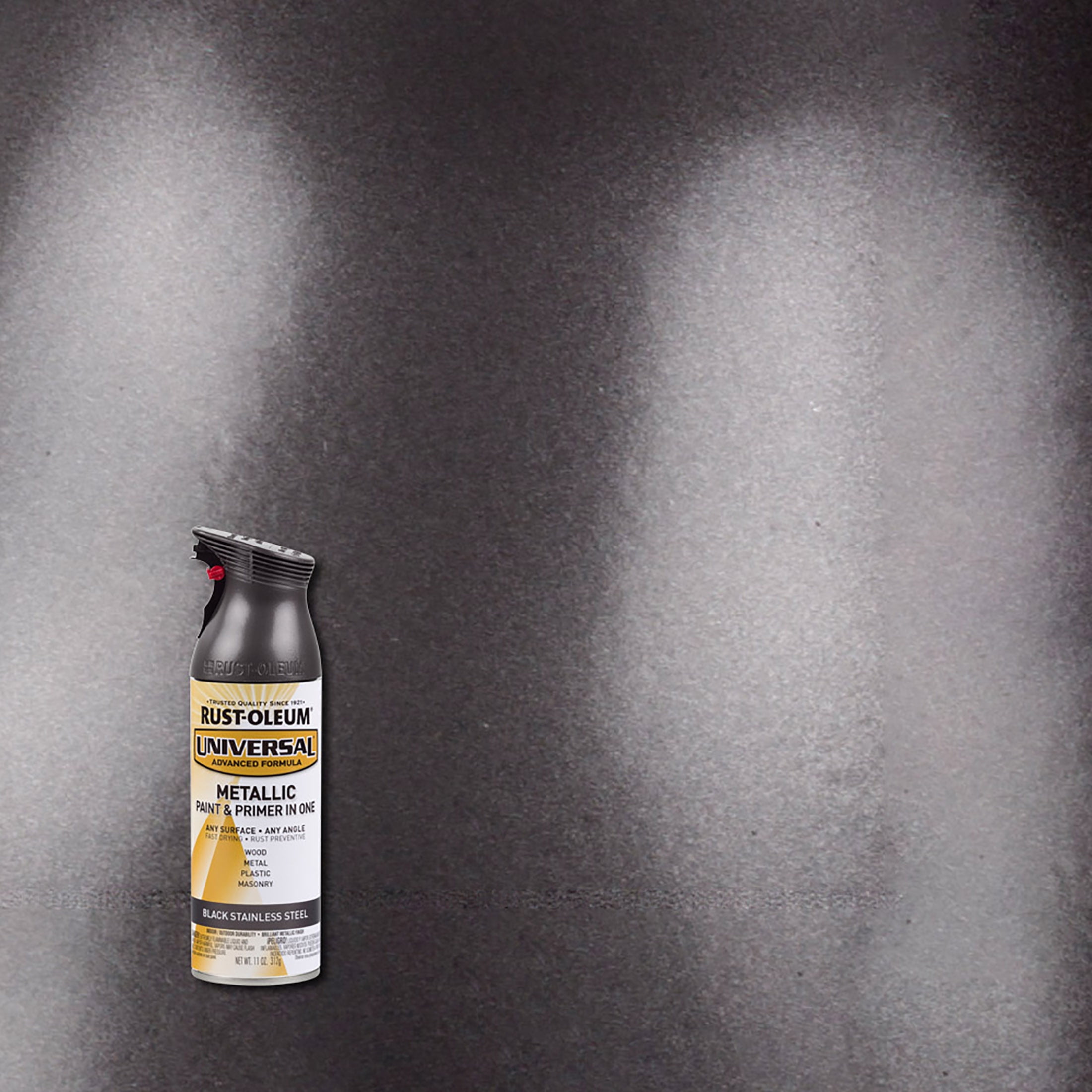 Black Stainless Steel, RustOleum Universal All Surface Interior