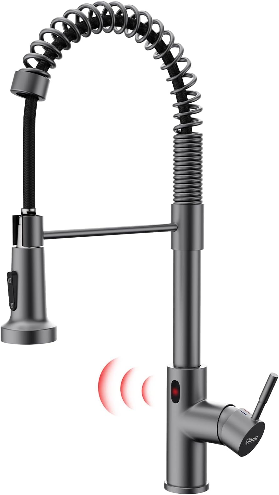 Black Stainless Touchless Kitchen Faucet Motion Sensor Kitchen Faucets ...