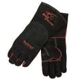 thumbnail image 1 of Black Stallion 360 Split Cowhide Stick Welding Glove with Built-In Heat Shield, Medium, 1 of 2