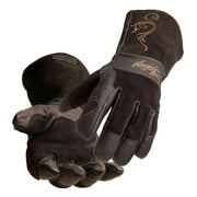 Black Stallion AngelFire BSX LS50 Woman's Premium Grain Pigskin Welding Gloves, X-Large