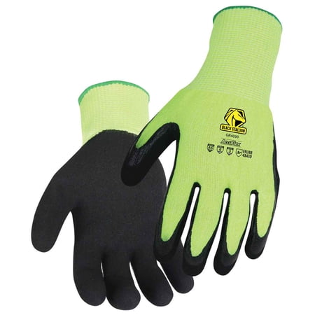 Black Stallion GR4030-HB AccuFlex A5 Cut Resistant Sandy Nitrile Coated Gloves, X-Large