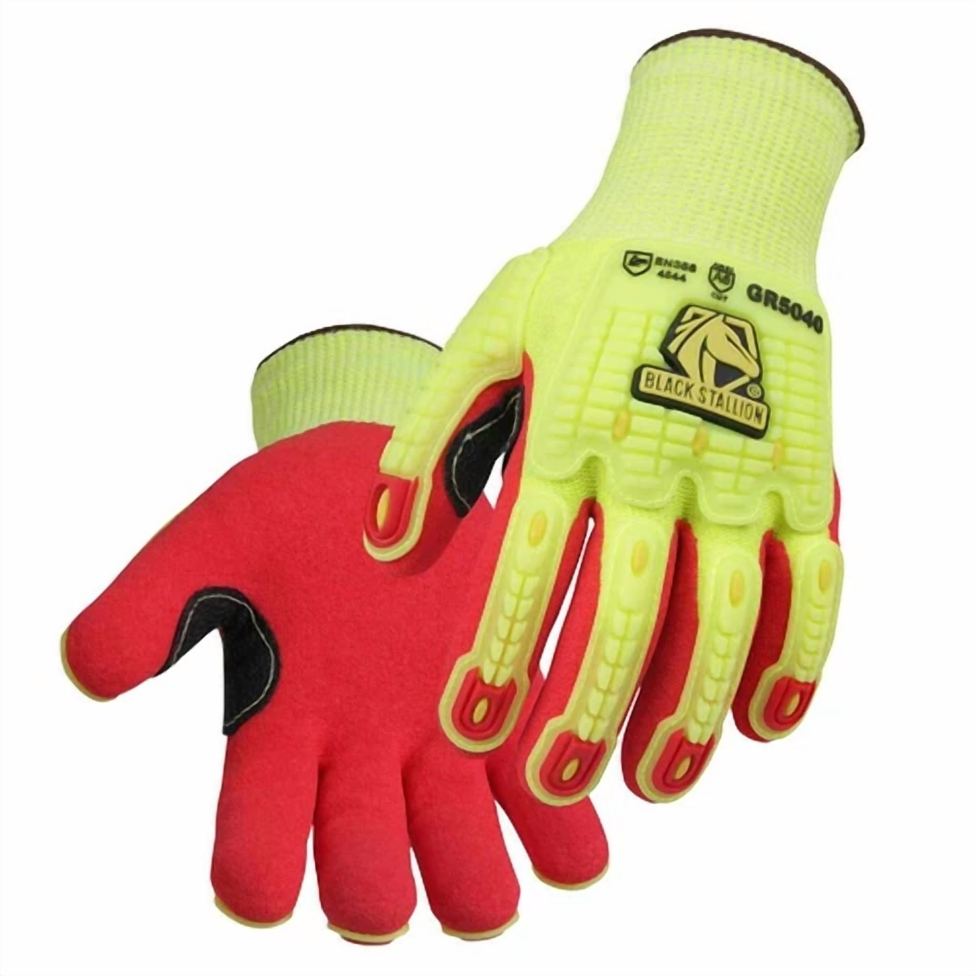 Black Stallion Gr5040 Accuflex Cut And Impact Resistant Nitrile Glove Large