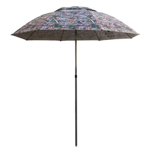 Black Stallion Industrial Umbrella 7.5' Camo Polyester Fr
