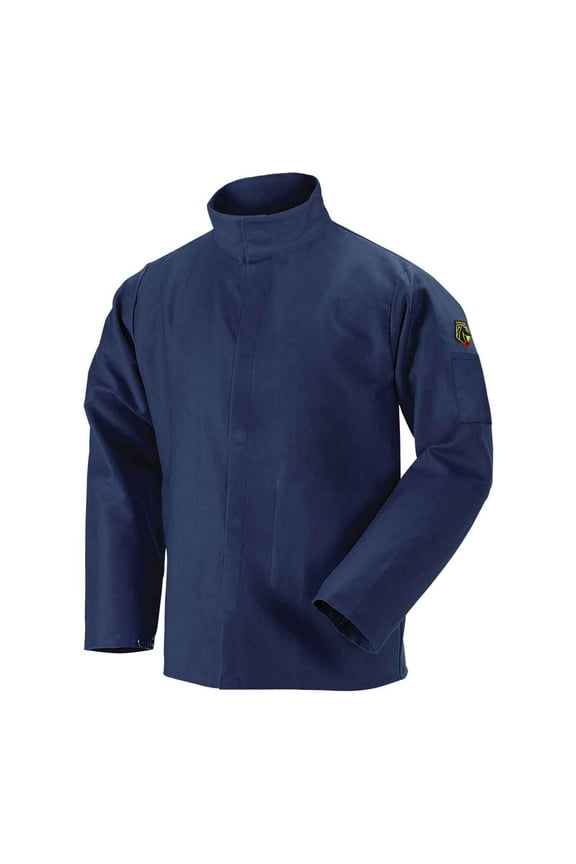 JF4520 Premium FR Lenzing Welding Jacket, Navy, Large