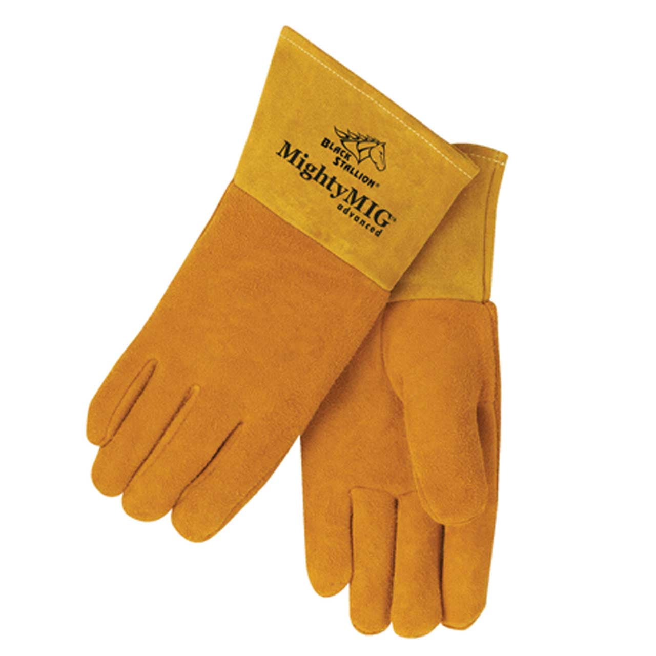 Black Stallion Mighty MIG 39ADV Split Cowhide MIG Welding Gloves