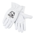 thumbnail image 1 of Black Stallion Premium Grain Goatskin Leather Driver Gloves White Xl, 1 of 3