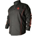 thumbnail image 1 of Black Stallion Welding Jacket 9Oz Black Fr Cotton 2X, 1 of 6