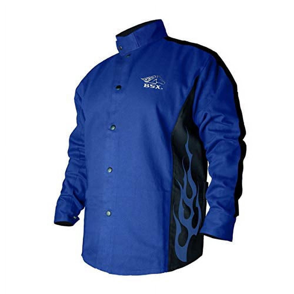 Revco Black Stallion 9 Oz FR 30" Orange Cotton Welding Jacket