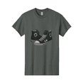 thumbnail image 1 of Black-Star-Converse Mens Graphic Tee, 100% Cotton, Casual Summer Wear BAA166, 1 of 2