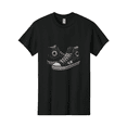 thumbnail image 1 of Black-Star-Converse Mens Graphic Tee, 100% Cotton, Casual Summer Wear BAA166, 1 of 2