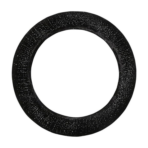 Black Star Pattern Steering Wheel Cover Plush Mink-Like Velvet Non-Slip Grip For All Seasons Universal Fit Most Cars Trucks And Suvs For Comfortable Driving Experience