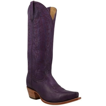 Black Star Women's Victoria Western Boot Snip Toe - WBSN037 6 1/2 M  US