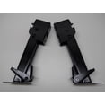 thumbnail image 1 of Black Steel 1000 lbs, RV Trailer Popup Stabilizer Jack Stands, 2 Pack, 1 of 3