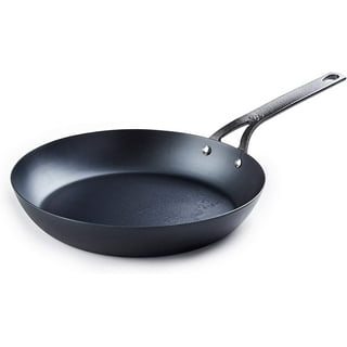 Vollrath 58930 French Style 12 1/2 Carbon Steel Fry Pan