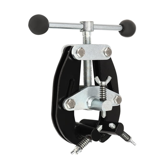 Black Steel Pipe Alignment Clamp, A1 Model 1-2.5in Clamping Range Powder-Coated Electroplated Clamp