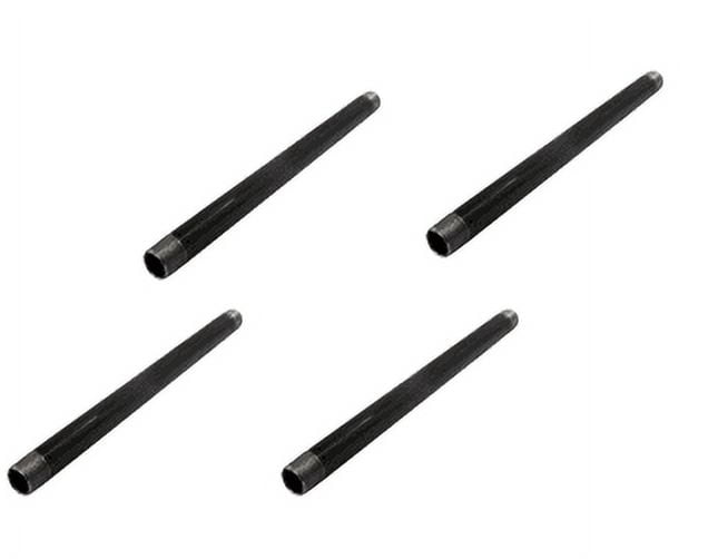 Black Steel Pipe threaded fitting (3/4 In. x 24 In..) 4 pack