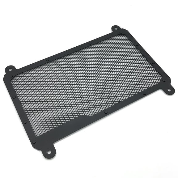 Black Steel Radiator Protector Grille Cover Guard For Kawasaki Ninja 400 2018-21