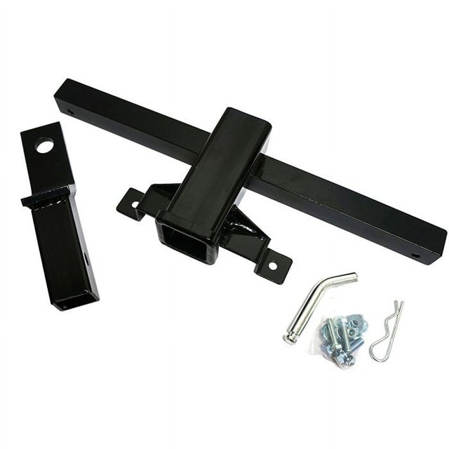 Black Steel Trailer Hitch for Club Car DS Golf Carts 1982 & up
