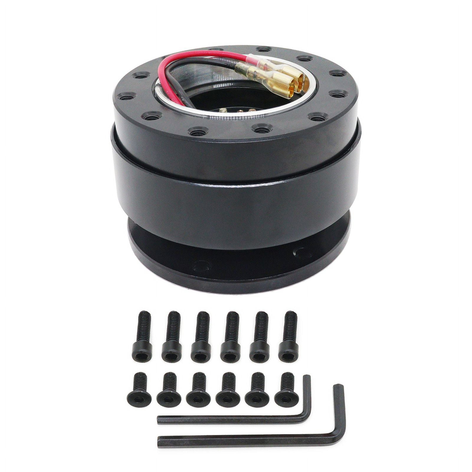 Steering Wheel Hub Adapter-Steering Wheel Hub Adapter Mounting Base Snap Off Adapter Boss Kit Fit for E36 MOMO/OMP/NRG