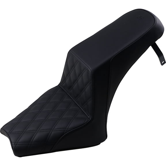 Black Step-Up w/Lattice Stitch Drivers Seat
