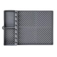Black Stone Grill Silicone Side Shelf Mat Oil Drain Pad Grilling Tool Mat For Barbecue under The