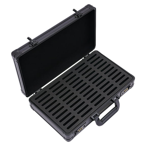 Black Storage Box Case Fit for 50 Coin Slabs Case Box Coin Holder Coin Collection Supplies