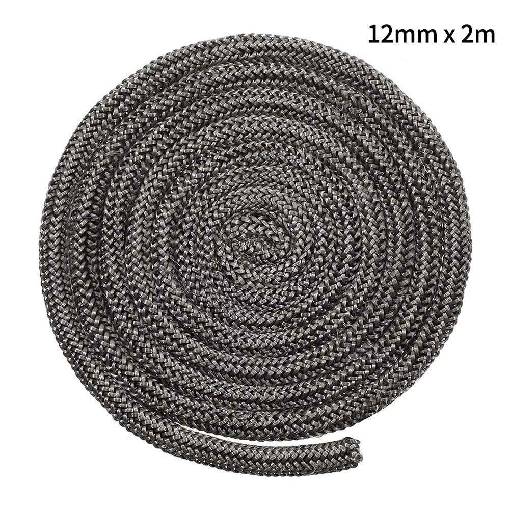 Black Stove/Fire Rope Wood Burning Stove Length Log Burner Door Seal
